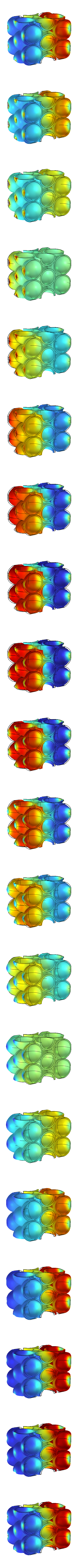 Tennisballs simulation
