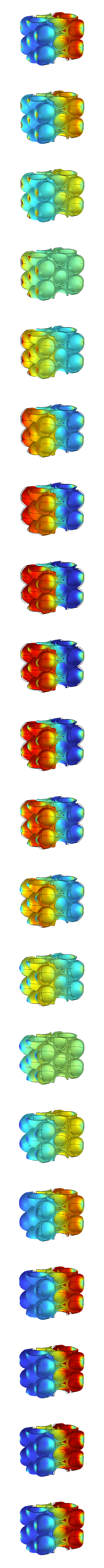 Tennisballs simulation
